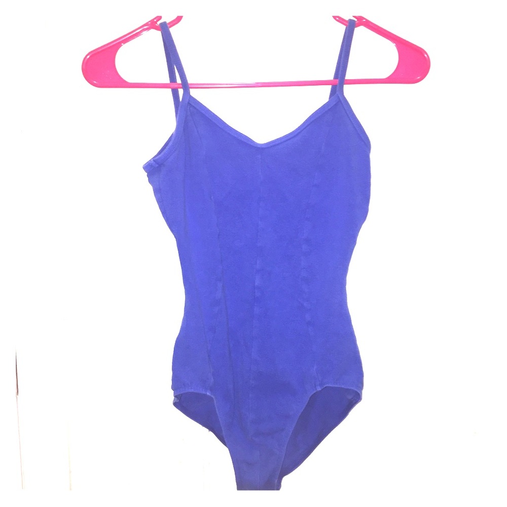 Royal blue leotard